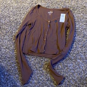 Hollister Baby Tee Long Sleeve 2/$25